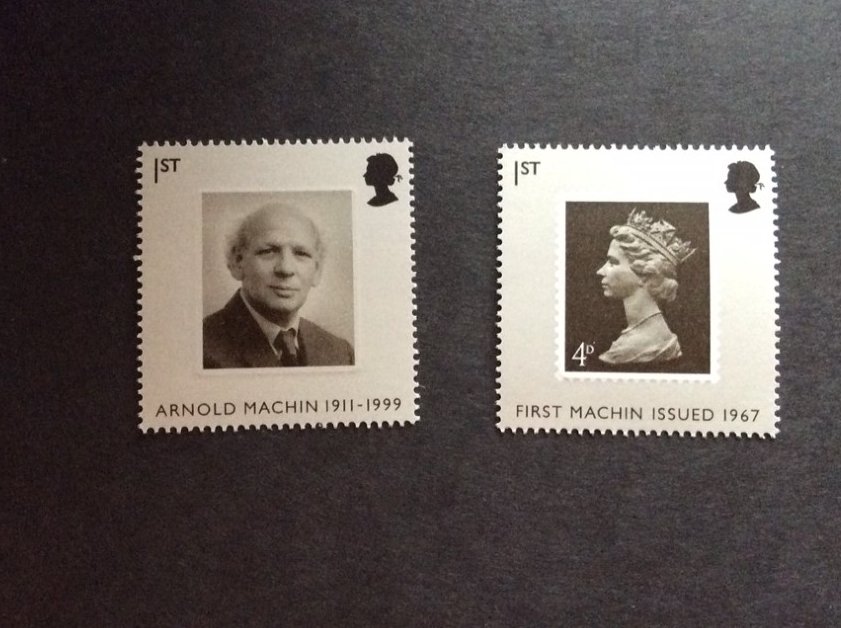 SeivadStamps's tweet photo. 2007 SG2741-2 Machin 40th Anniversary Mint U/M #machin #machinstamps #stamp #stamps #collectingstamps #stampcollectors #definitive #definitivestamps #sg2741 #sg2742 #arnoldmachin https://t.co/5nY2k7iJoJ