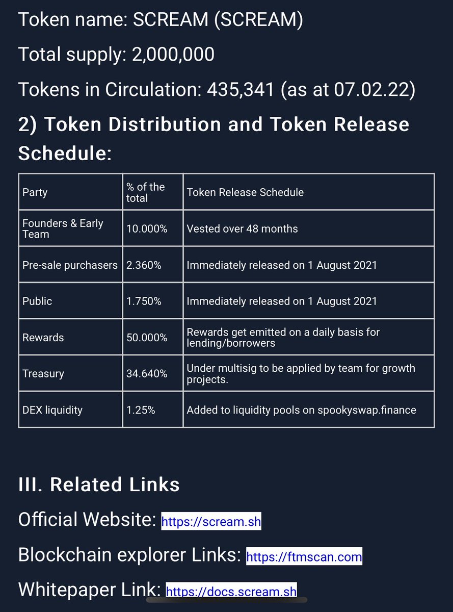 CeroRDA's tweet photo. @BinanceES When will CREAM be listed on Binance? https://t.co/UYw6vJ0wd2