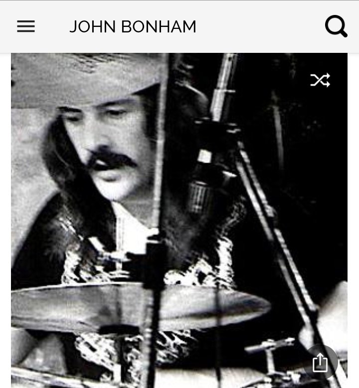 Happy birthday to this great drummer whose best known work was with Led Zeppelin.  Happy birthday to John Bonham 