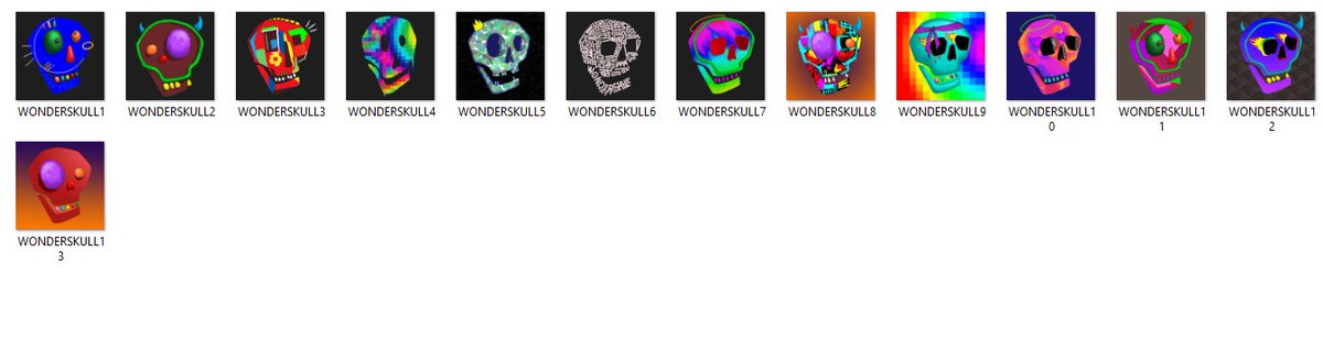 WSkulll's tweet photo. here are some of my project works, I drew them without being generated, the name of this project is WONDERSKULL, I will share the process of creating WONDERSKULL works on twitter before I share them on the NFT market
#NFT #NFTProject #solana #opensea 
@NFTindonesia_ 
@opensea https://t.co/Vn4w4XB5ev