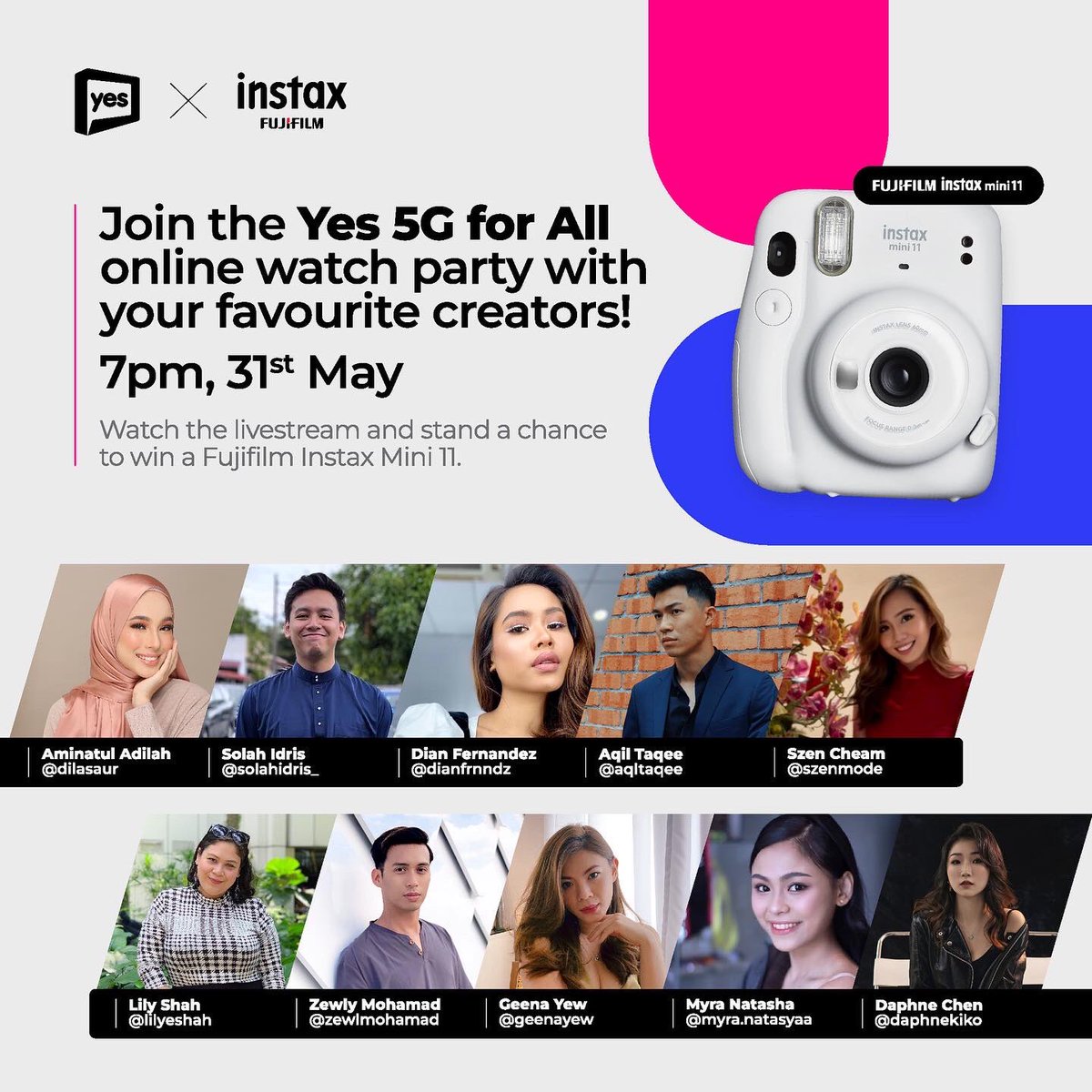 Yes_Telco's tweet photo. Siaran Yes 5G For All akan bermula dalam 3 tiga jam!
RSVP here: https://t.co/z7eNzZU4rG

#yes5G #Yes5GForAll #SwitchTo5G #YesInfinite #YesInfinitePlus https://t.co/n8TS3IqFaC