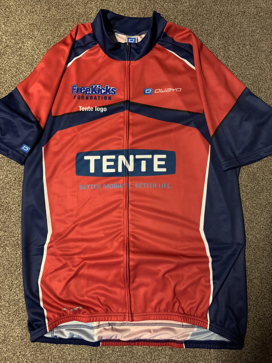 Thank you Tente for sponsorship of Andy Carter.