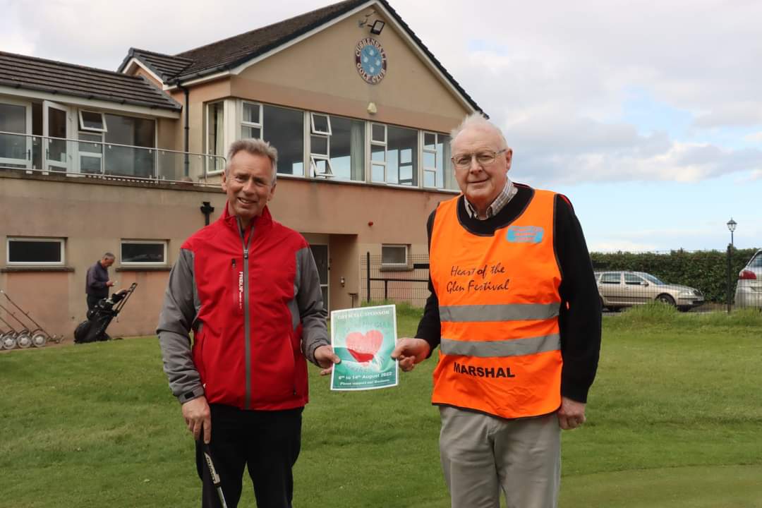 CushendallGolf's tweet photo. ⚠️Sponsorship Alert⚠️
Thank you Hugh from @CushendallGolf for your Sponsorship for this year's Heart of the Glens Festival. https://t.co/yl7VoD7K94