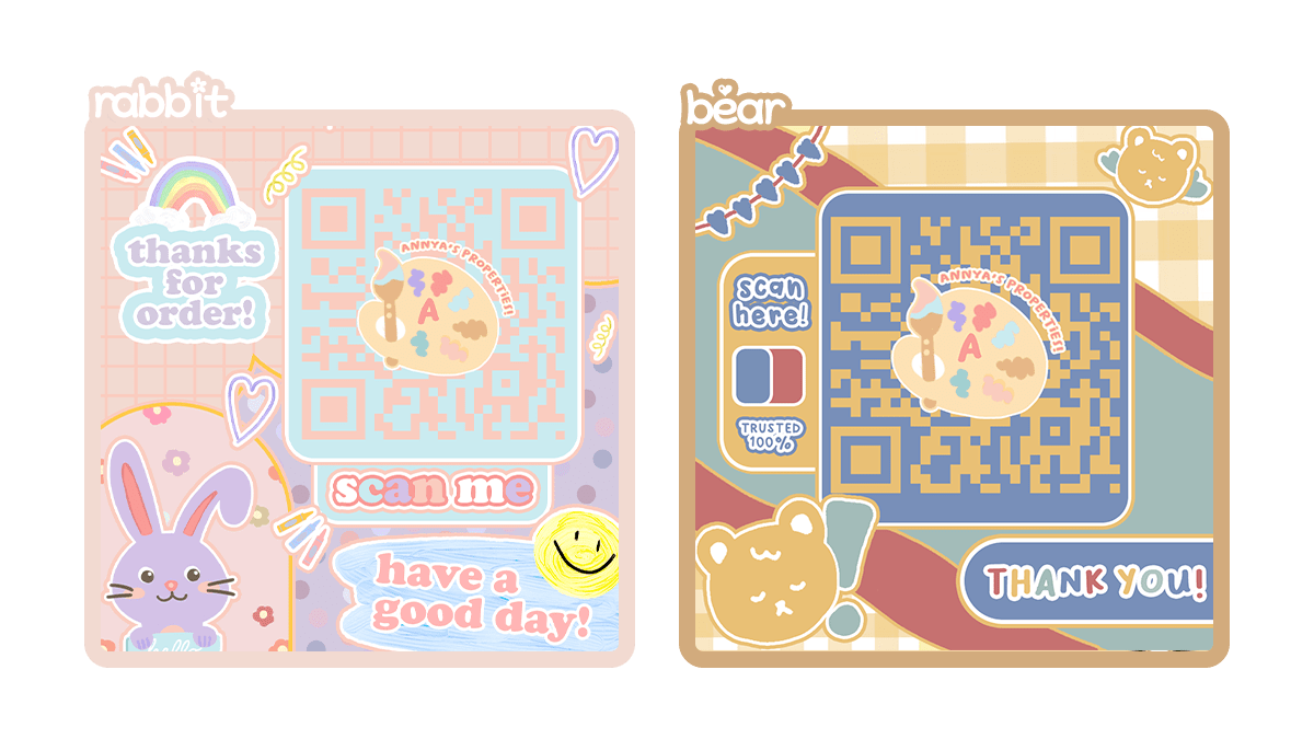 cherish__tix's tweet photo. RT ARE APPRECIATED. 💖

hai hai, Annya kembali open untuk QR / QRIS Deco hehehe. :3 spesial untuk re-open QR Deco, semua katalog dapat DISCOUNT 15OO tanpa terkecuali. 💭

oh iya ini open santai aja ya, close kalau aku udah tipes. ☝🏻🥹 
#zonauang #zonaba
https://t.co/0BaTyF4McM