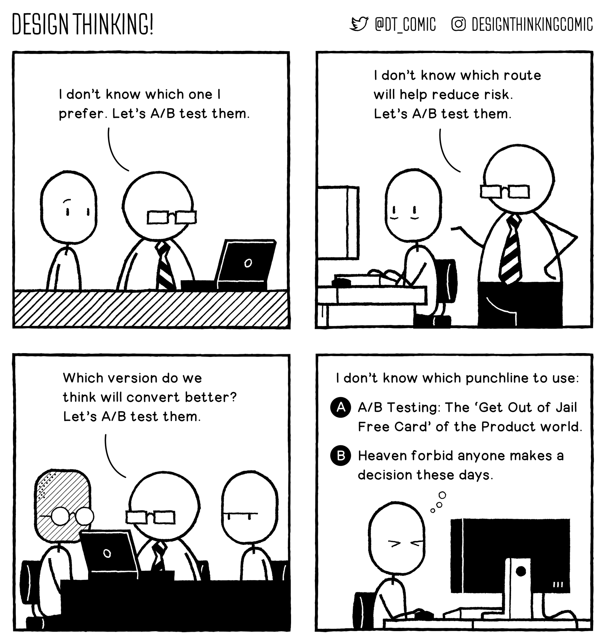 DESIGN THINKING! Comic on Twitter: 