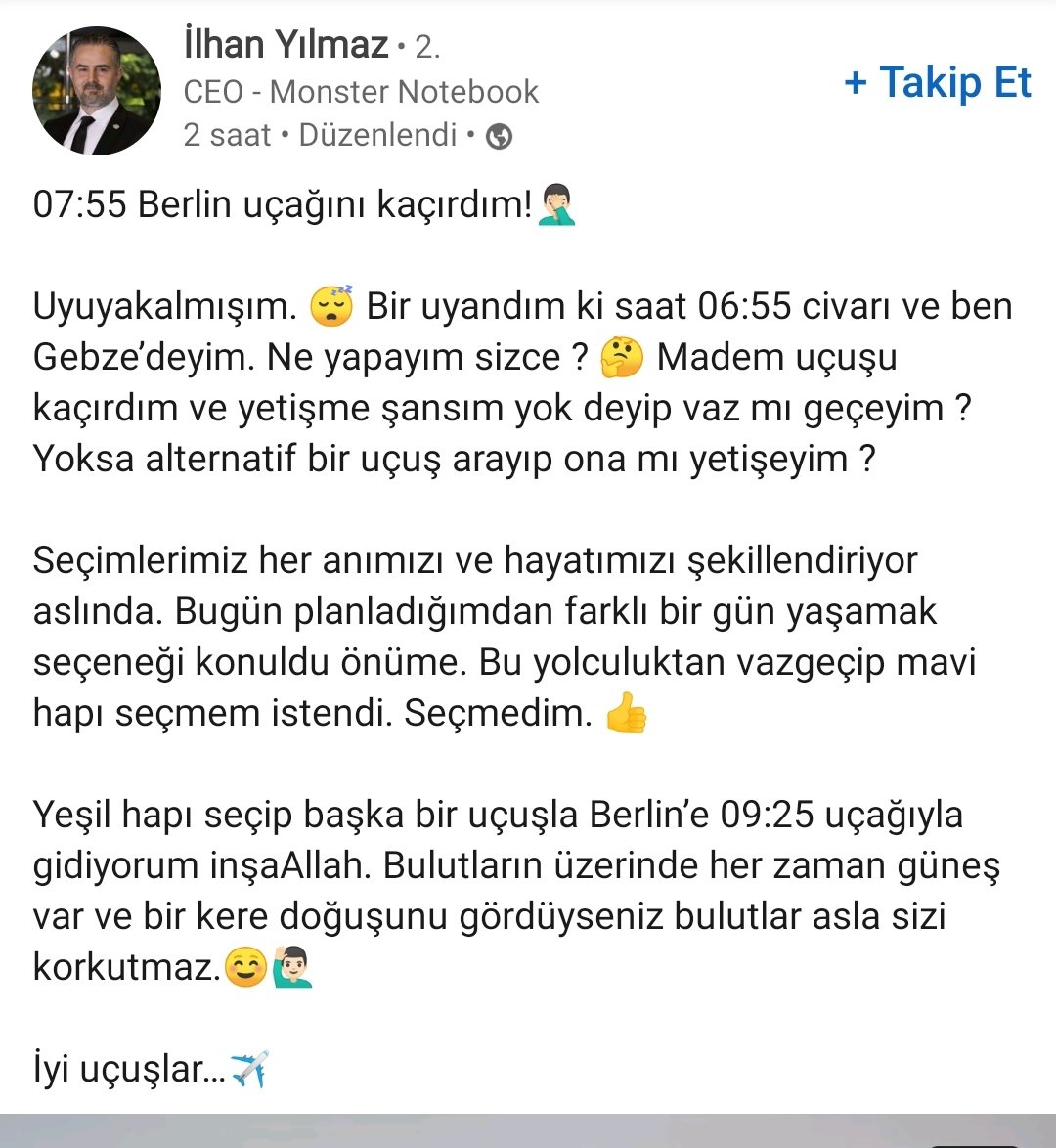 Bu LinkedIn nasıl bir evren arkadaş?