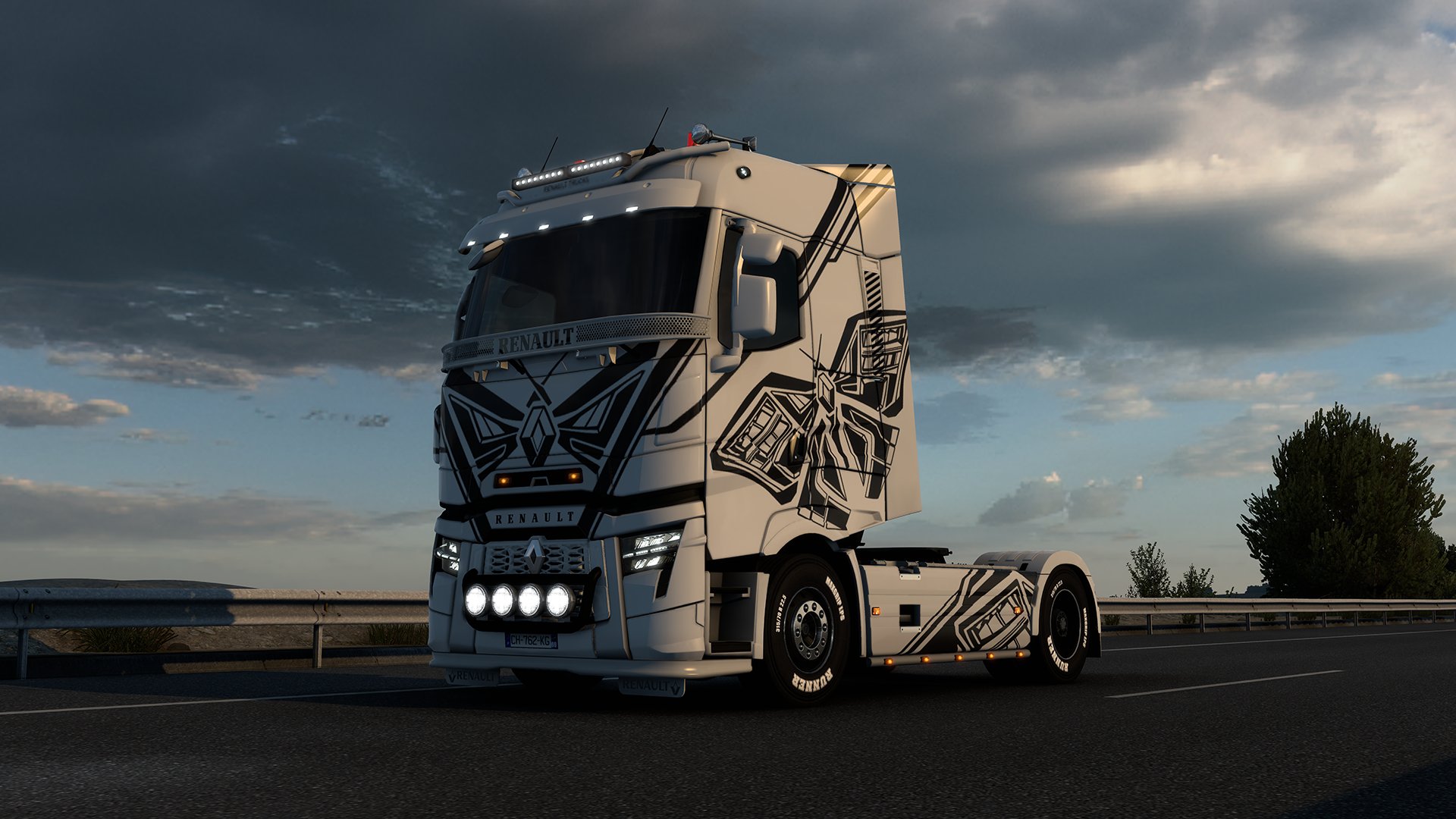 Scs Software Have You Always Wanted To Own Some Renaulttrucksco Swag Now S Your Chance Share A Picture Of Your Newly Tuned Up Renault Trucks T In Euro Truck Simulator