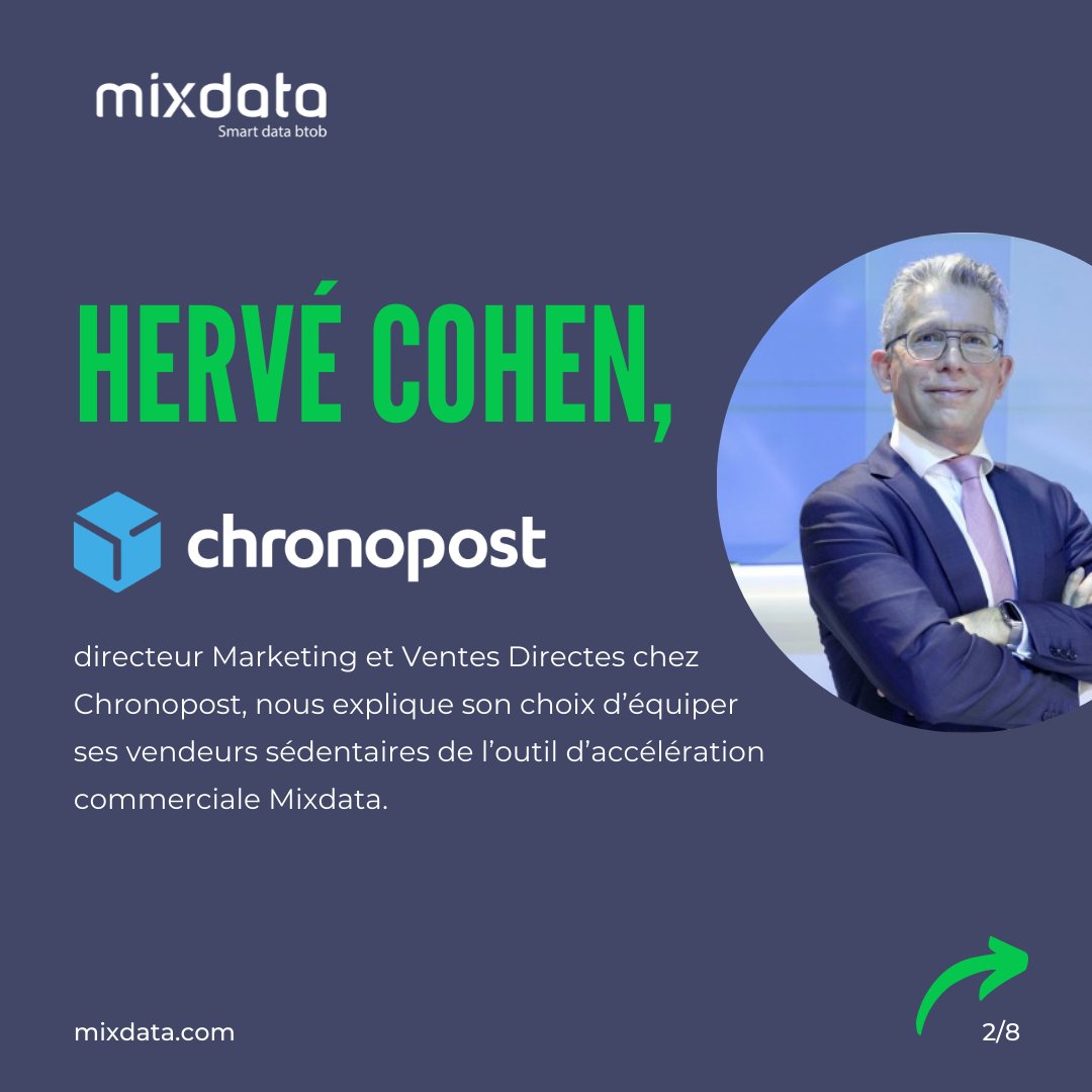 mixdata92's tweet photo. C'est à @HerveCohen  ce matin de nous parler de son choix d'équiper ses commerciaux de @mixdata92  : organisation commerciale, autonomie, #data  #emarchands...
@Chronopost nous fait confiance depuis 2015 et c'est un grand honneur pour nous ;-)
https://t.co/VlQtrnuWiM https://t.co/NnL9IOFX1M
