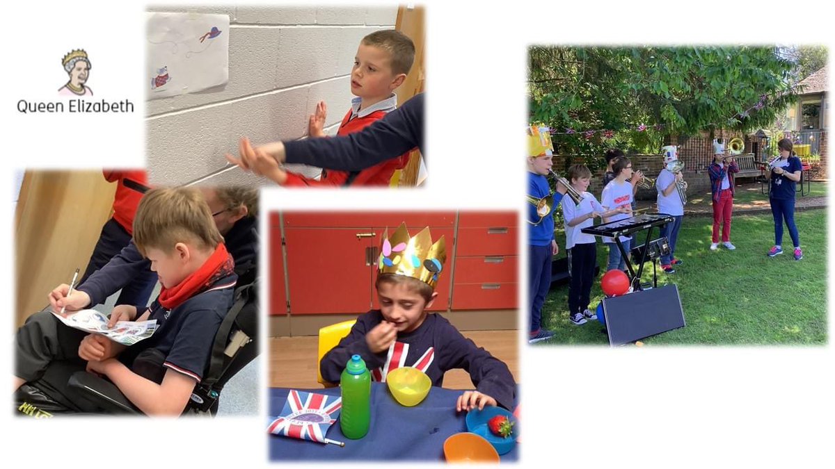 SilverwoodSch's tweet photo. We have been exploring the theme of the Jubilee in many different ways across the school: food, music, disco, crafts, ICT, dressing up.
#jubilee #send #community #celebrations #rowde #trowbridge #chippenham #redwhiteblue https://t.co/HxXfHoGNqv