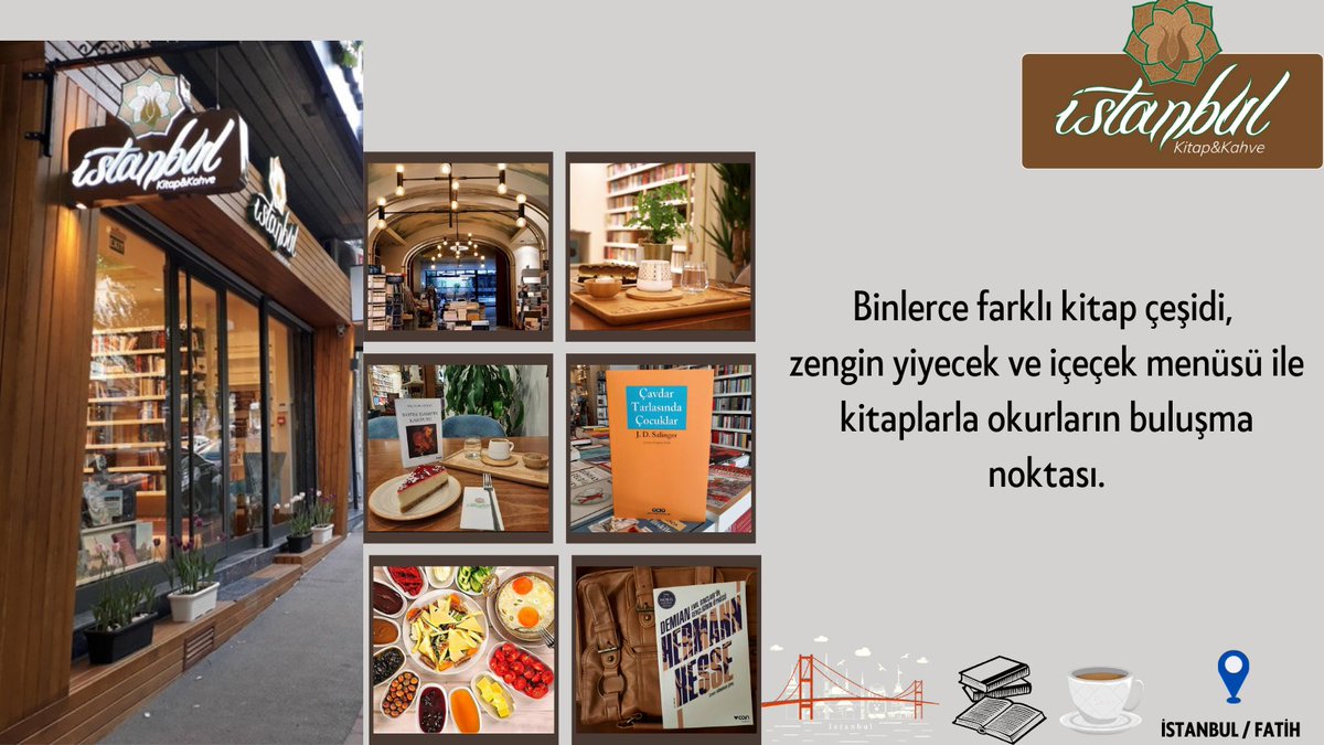 istkitapkahve's tweet photo. 📍İstanbul Kitap&amp;Kahve 📚☕️😊 https://t.co/r7YENIl1Nl