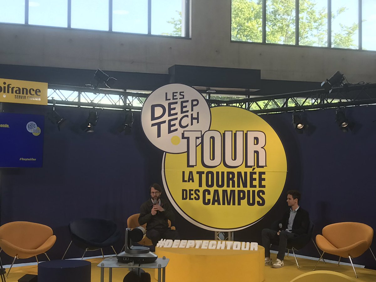 Premier témoignage du #DeepTechTour #ParisSaclay par Tristan Maurel CEO d’#Umiami et parrain de la journée ! Très fier de les accompagner depuis le début avec <a href="/AgroParisTech/">AgroParisTech</a> et le <a href="/FoodInnlab/">Food'InnLab</a> ! #entrepreneuriat #impact #innovation
