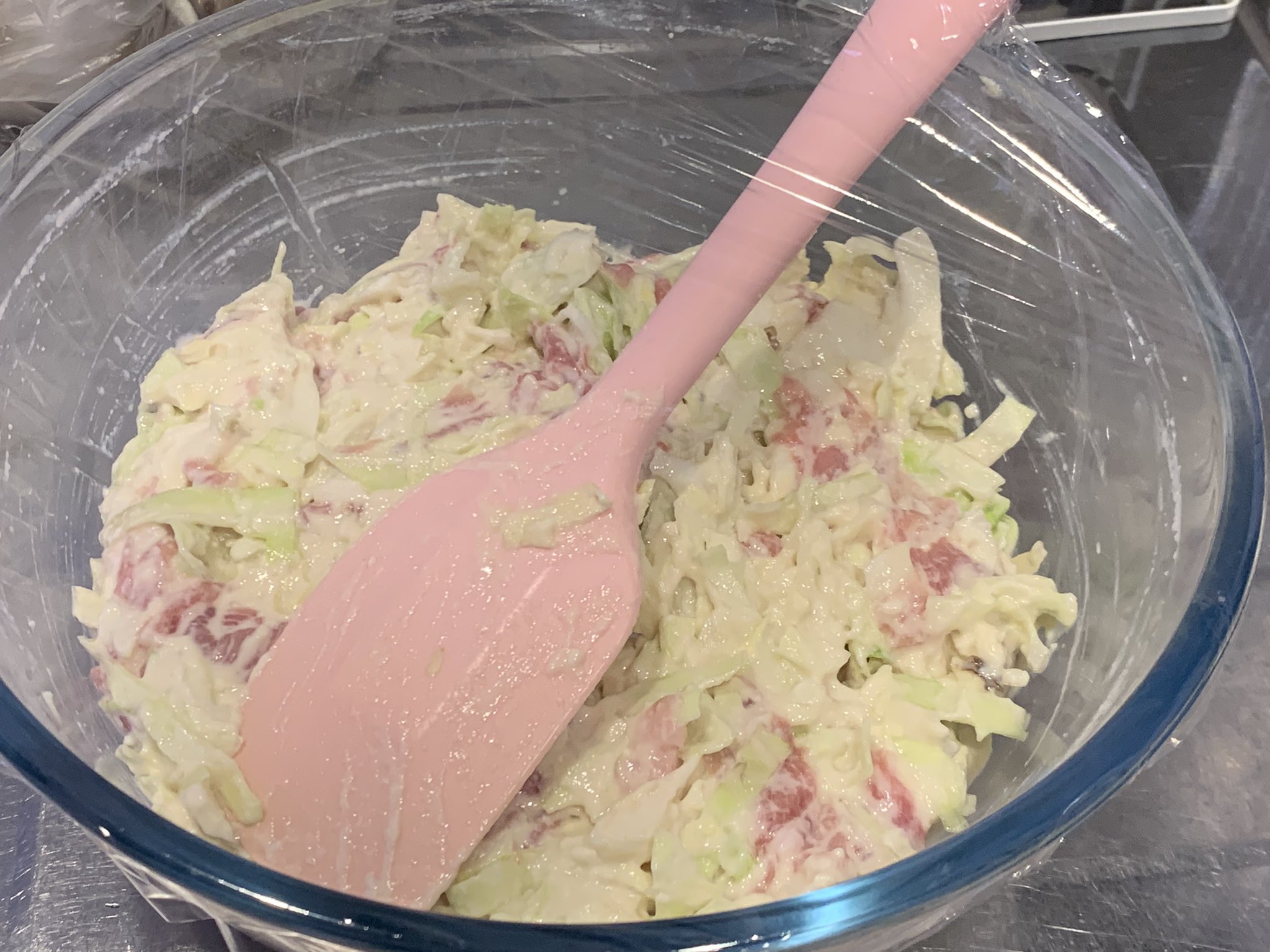 アキラ お好み焼きのタネ 後で焼きます U W 妻がお昼寝してるので T Co 4x7p1msdz3 Twitter