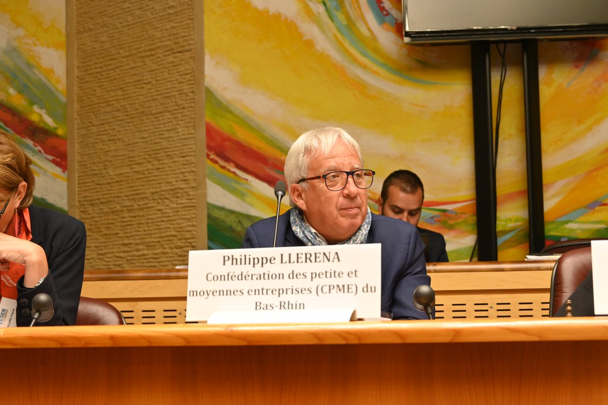 cesergrandest's tweet photo. "Faisons attention à ce que la tendance à l'embauche ne s'inverse pas par manque de personnel pour produire" P. Llerena, qui porte la parole des entreprises @CPMEnationale https://t.co/w2QprcIngn