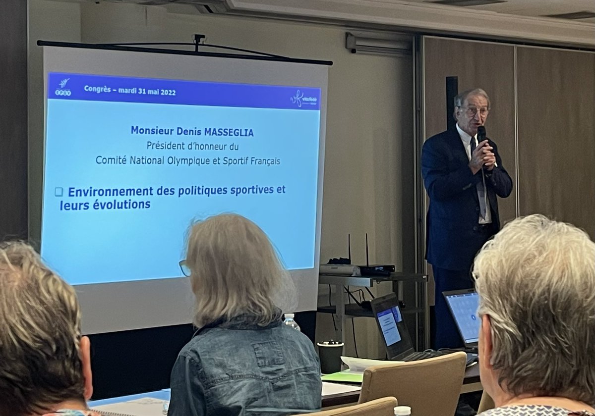 CharlotVincent's tweet photo. Lancement du congrès fédéral de @SportSante par @ColomboMarilyne Presidente Fédérale. 1 journée de travail pour échanger sur les évolutions de la Fédération en particulier sur sa gouvernance et son organisation en présence de Denis MASSEGLIA président d’honneur @FranceOlympique https://t.co/AaznnbWC0J