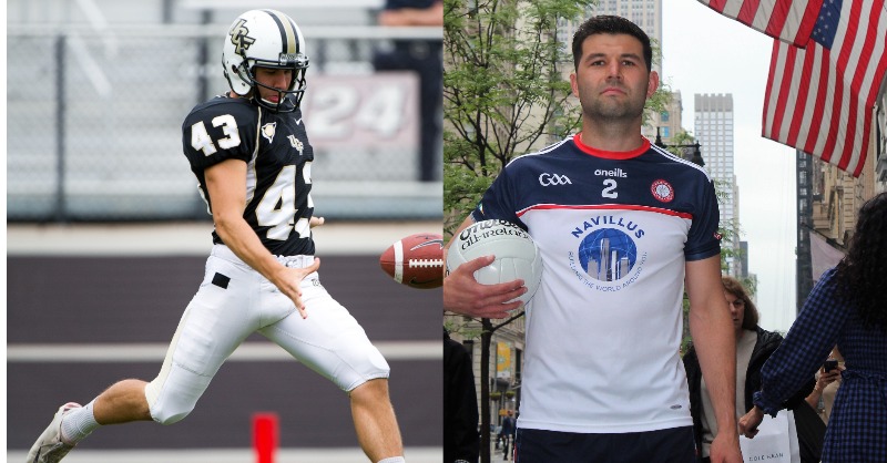 SkySportsGAA's tweet photo. Not the usual route into intercounty football...