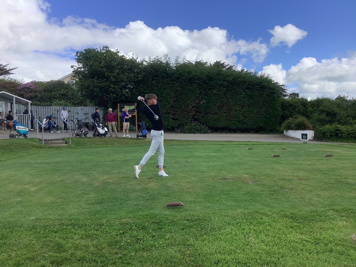 Sophie, Jo and Alex teeing off on the 1st at Carlyon Bay GC. All the players now out on the course. <a href="/MillfieldSport/">MillfieldSport</a> <a href="/MillfieldSenior/">Millfield School</a> <a href="/St_Annes_House/">St. Anne's House</a> <a href="/portwayhouse/">Portway House</a> <a href="/The_Lakes_House/">The Lakes</a>