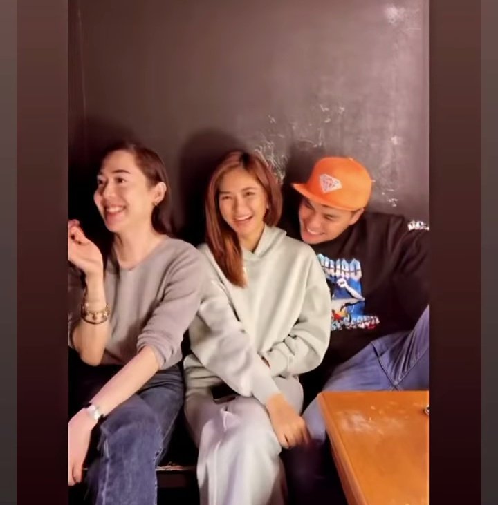 cris_yuuu's tweet photo. The trio🫰💜

@iamr2alonte @iamAndalioLoisa 
@RBchanco 
#L40DEvergreenMansion https://t.co/GaWNymhbvO
