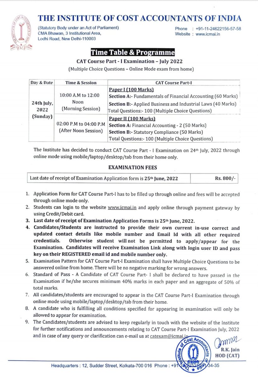 CAT ICAI CMA tweet media