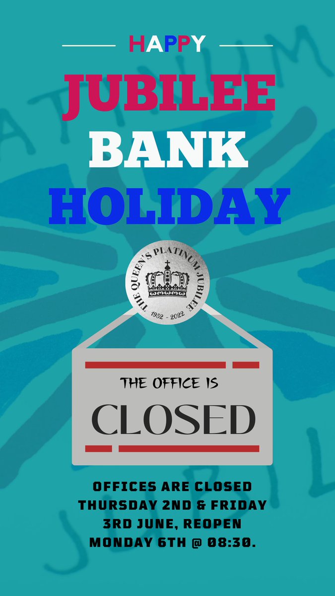 evolvesol's tweet image. 2022 Jubilee Bank Holiday Message - mailchi.mp/e-volvesolutio…