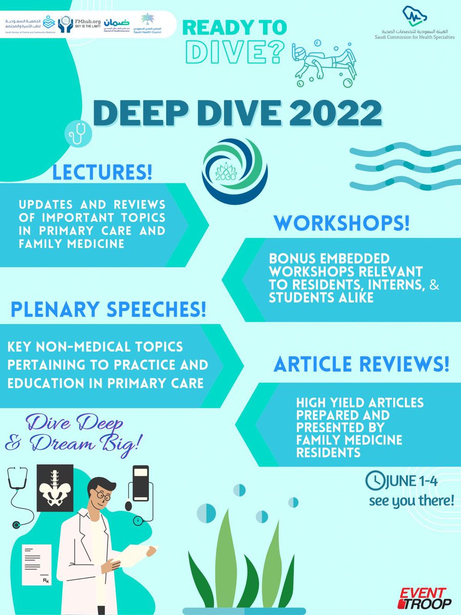 SSFCM_org's tweet photo. !اذا هبت رياحك فاغتنمها

Full rview and Update with 27 Speakers, 4 days of High yeild lectures

6 Workshops Cover must know exam and practice tips.

Meet the expert booths with decision makers and leader

And as bonus:
4 Previous Conferences Materials (MCC, UCC, CDC, WHC) https://t.co/zjmDwliF7n