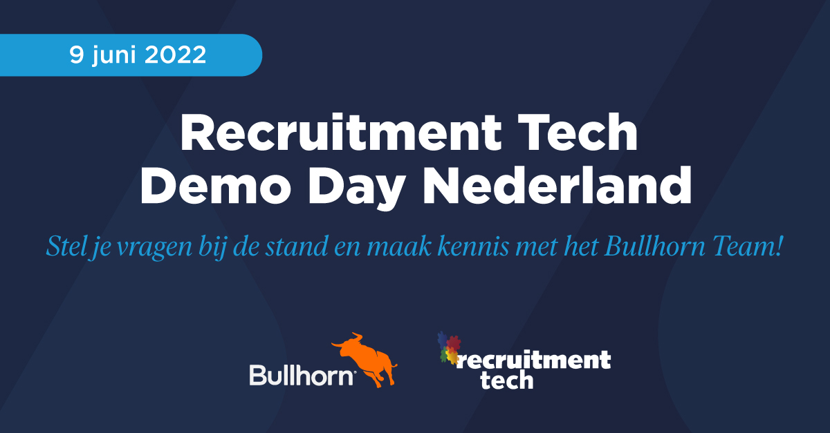 Tijdens <a href="/RecrTech/">Recruitment Tech</a> Demo Day 2022 op 9 juni ontdek je in een korte tijd verschillende recruitment tech oplossingen. In onze sessie laten we zien hoe recruiters efficiënter kunnen werken. Mis het niet!  recruitmenttech.nl/demoday/progra…