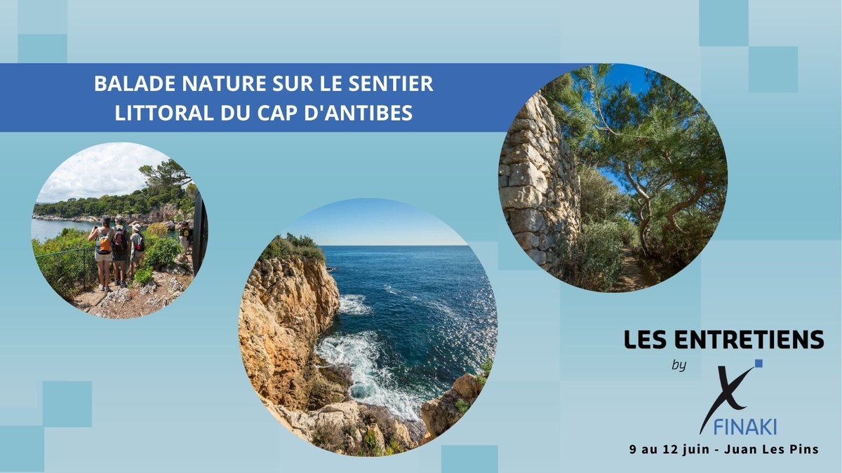 🔥 Les Entretiens Finaki c’est aussi un programme d’activités de découvertes favorisant le networking

🌿 RDV sur le "sentier de Tire-Poil" pour découvrir l’un des plus beaux sentiers littoraux de la région et ses espèces protégées.

Les activités 👉 finaki.com/Les-activites