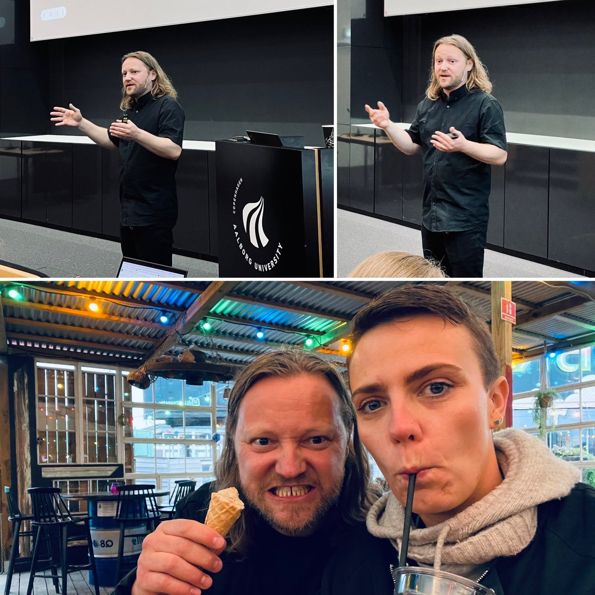 From ice cream connoisseur to keynote speaker in less than 12 hours? Everything is possible at <a href="/MakeEd_EU/">FabLearn Europe / MakeEd</a> - and well done, Peter Dahl from <a href="/spinderihal/">Spinderihallerne</a> 🔥🤖 #fabmake2022