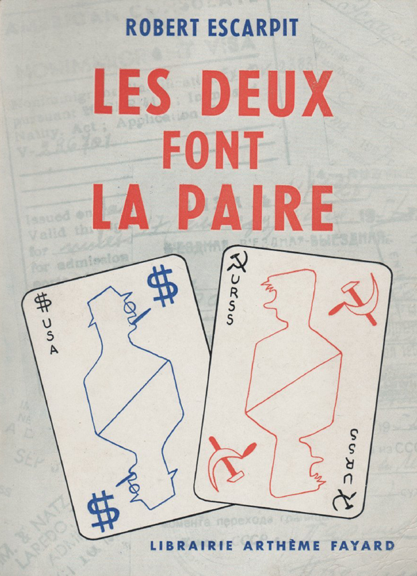 Franz_Propp's tweet photo. The home library of an average Parisian hipster in Christopher Miles' "The Six-Sided Triangle":
• Émile Zola's "La conquête de plassans" (Le livre de poche, 1958)
• Robert Escarpit's "Les deux font la paire" (Fayard, 1959)
#booksinfilms #christophermiles #thesixsidedtriangle https://t.co/DkqQOgAVJ3