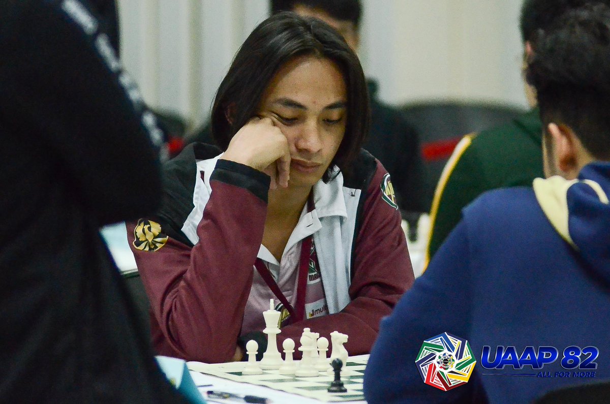 UPAWebPortal's tweet photo. The UP Fighting Maroons will look to win the mental battles ahead as the #UAAPSeason84 Chess tournament opens tomorrow, June 1, at the FEU Engineering Building starting at 2 pm.

#UPMCH vs Adamson
#UPWCH vs Ateneo

#UPFIGHT 
#TitindigMuli https://t.co/71yXfFlEYV