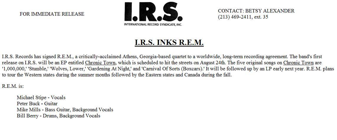 R.E.M. HQ tweet media