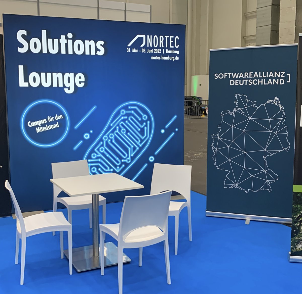 softwareallianz's tweet photo. 📢Wir sind auf der NORTEC!
Vom 31. Mai bis zum 03. Juni 2022 findet ihr uns in Halle A1, Stand 431.
Wir freuen uns auf spannende Gespräche und einen tollen Austausch!
#swad #nortec #digitaletransformation #mittelstand #digital #it #produktion #zukunft https://t.co/wSbopforys