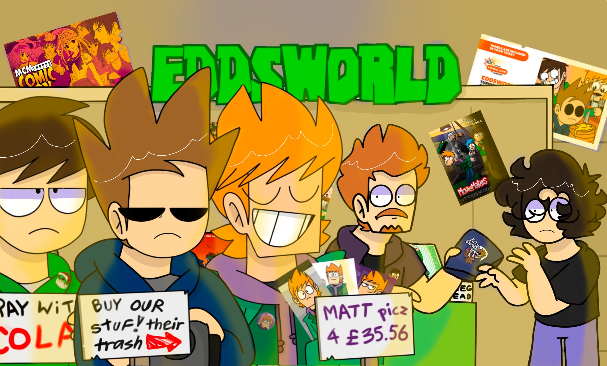 MCM London Comic Con - MCM London welcomes Eddsworld π π Centre