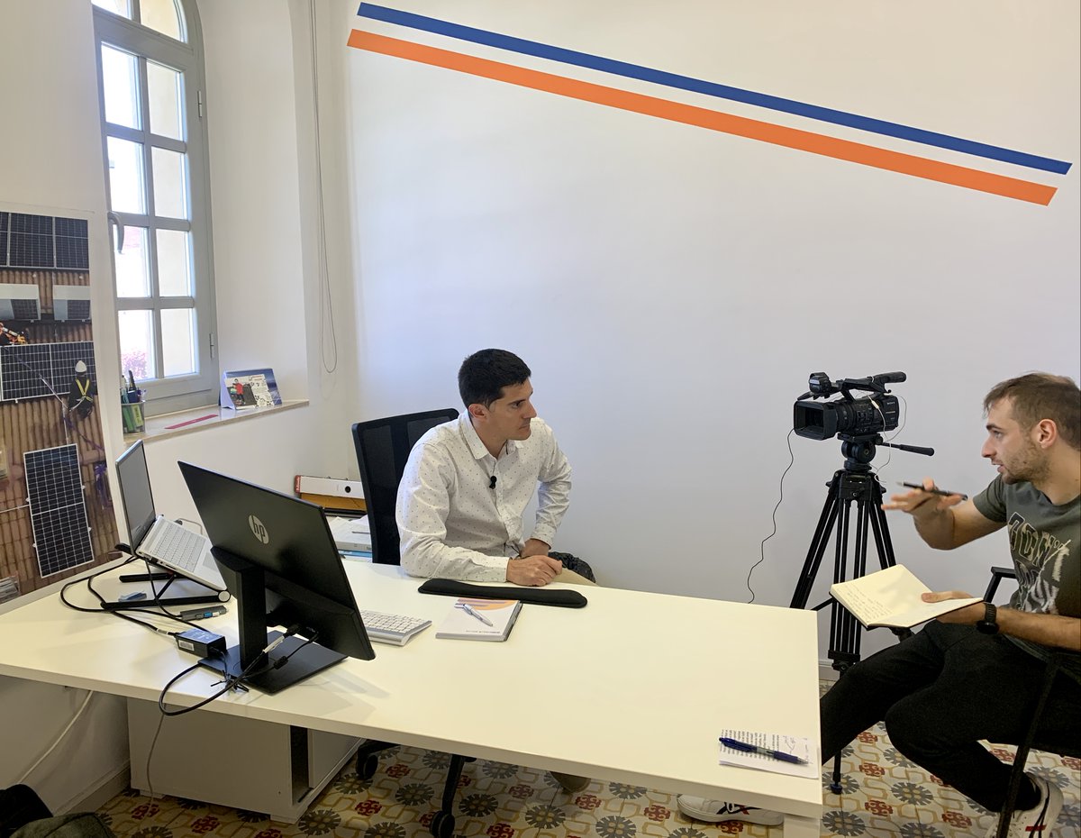 esofitec's tweet image. &amp;lt;Uno de los factores clave de #a3ERP es que cuenta módulos como #CRM para la gestión comercial y que se  integra con la #facturación #contabilidad del #ERP &amp;gt;

Gerard Espinagosa, DrGeneral @escala_solar en la entrevista de @LleidaTV @SEGREcom
 
📺Muy pronto la entrevista completa