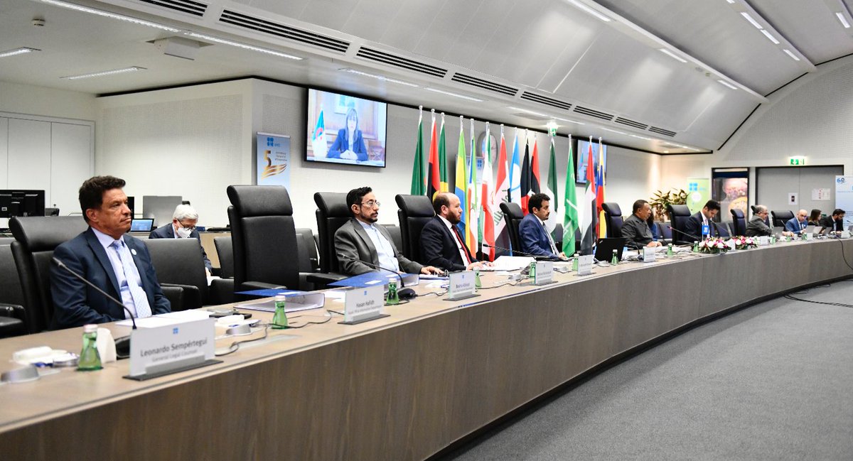 OPECSecretariat's tweet photo. Following yesterday’s 5th Technical Workshop on Climate Change, #OPEC held its 21st Coordination Meeting on Climate Change today via videoconference. 95 delegates from 19 #OPECnonOPEC countries participating in the DoC attended, along with a number of international organizations. https://t.co/JGIVglqmHy