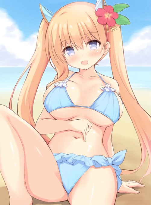 もう6月ですね!夏ですね!水着ですね!😌
#今月描いた絵を晒そう
#あいミス 