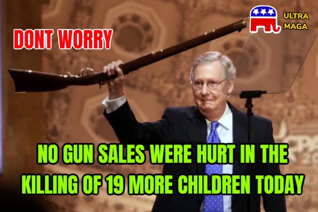 kinley_brenda's tweet photo. McConnell in favor of addressing gun crisis?
Just know, McConnell has spent his career working to delay, obstruct, or prevent major firearms restrictions from being passed in Congress!
Heโs just trying to buy time till the furor calms down!
Dems must hold Senate!
#DemVoice1 https://t.co/2DSJyy1GkM