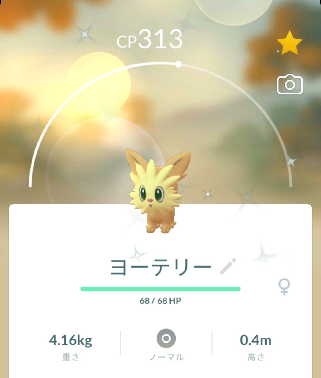 Sana ヨーテリーがシャイニー 2匹めなのでハーデリアに進化させました ポケモンgo ご新規色違いが来ないなー T Co 015ldyckkw Twitter