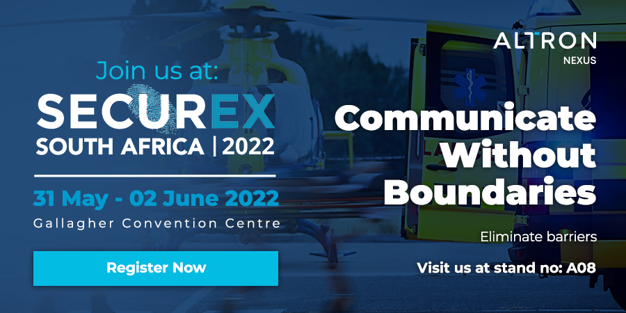 altronnexus's tweet image. Communicate Without Boundaries
Eliminate barriers between devices, networks and locations,
and let everyone be part of the conversation. 

Register for Securex now and learn more at stand A08: securex.co.za

#therewhenitmatters #altronnexus #securex2022
