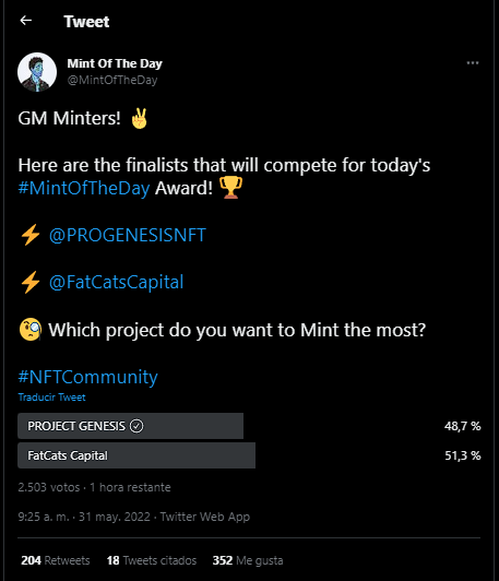 GiottoArts's tweet photo. @PROGENESISNFT Voted! https://t.co/UicZbZpntB