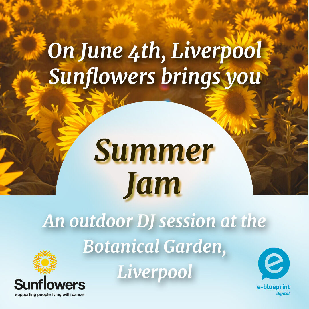 We're super excited for this weekend! Come along to the Botanical Gardens, Liverpool, to listen to some great music whilst supporting a fantastic cause! 🌻