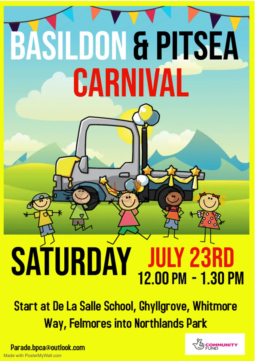Would you like to take part in the carnival parade? parade.bpca@outlook.com