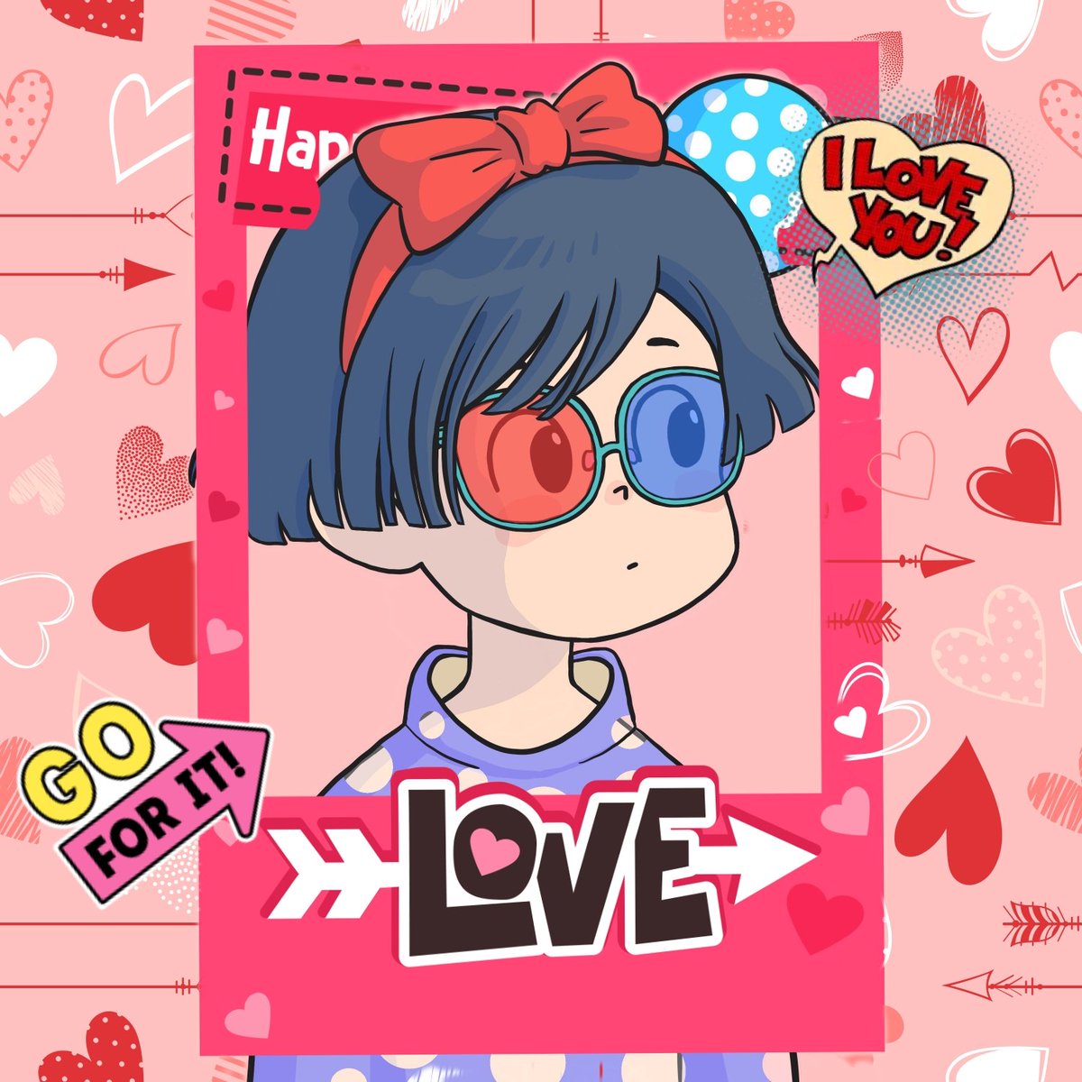 the5th_emperorx's tweet photo. my 30th fan art the theme is love hope u like it @LonelyPopNFT @PancakeSyrupNFT @BushRobins @0xstudio @rei_0xstudio  @Julie_Pacino #lonelypop #lonelypopfanart https://t.co/FF9hIcpSJ0