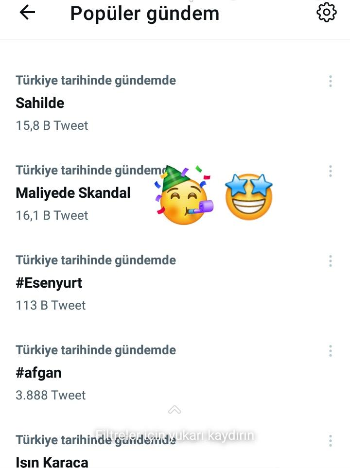nursimayy4's tweet photo. 16bin tweet m🙈İki gündür ne oldu bize böyle😊
Maliyede Skandal https://t.co/SedM1QEvnI