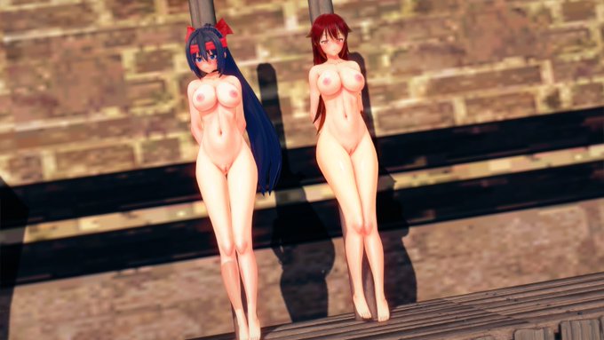 手錠で繋がれたアサギちゃんたち 