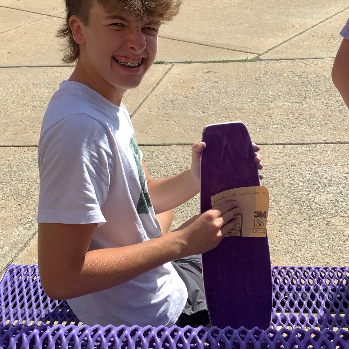 Students working hard on their skateboard project🛹