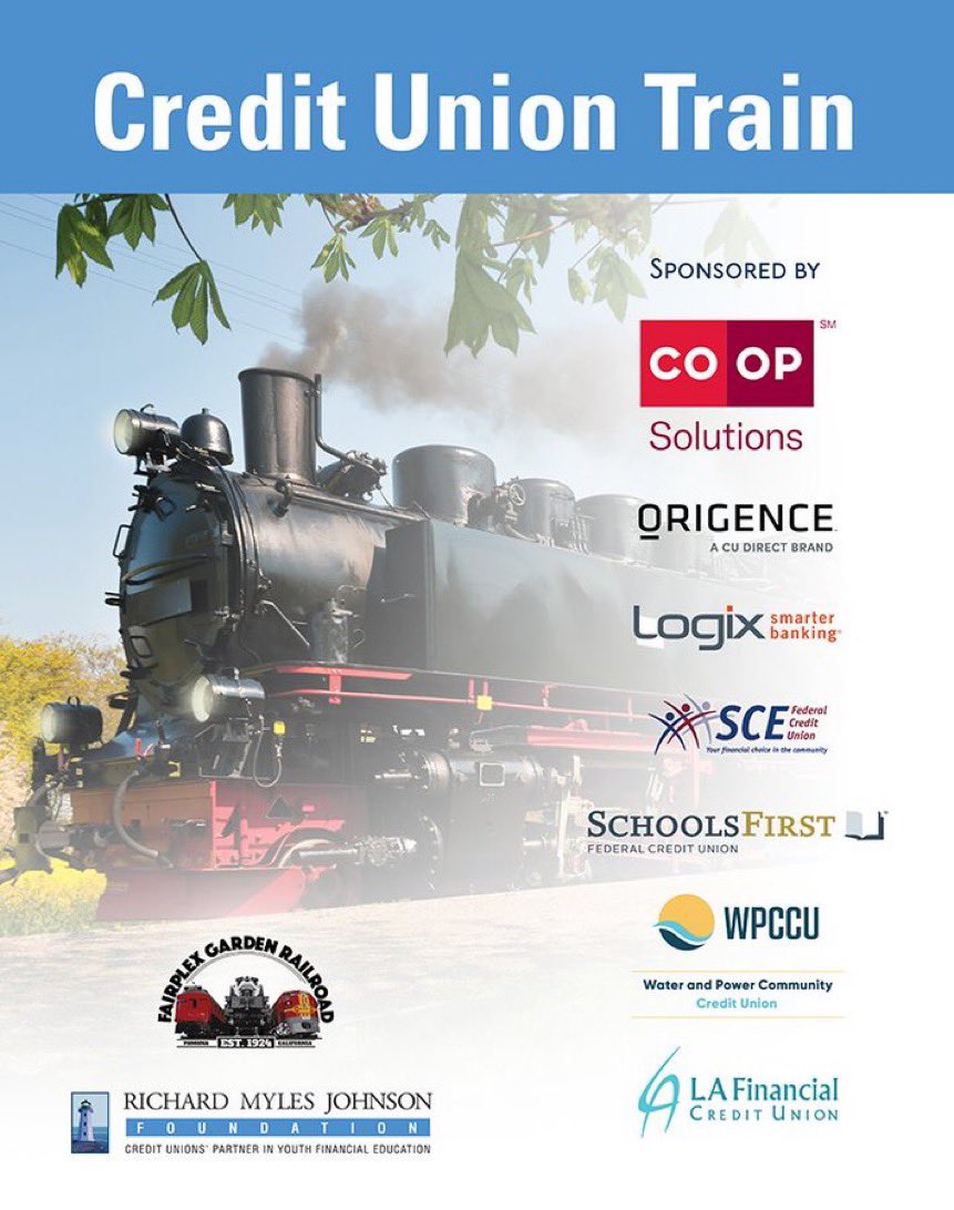 The Credit Union Train has left the station… It was a great run and the train is in mothballs until next year. Thanks to everyone who supported us!