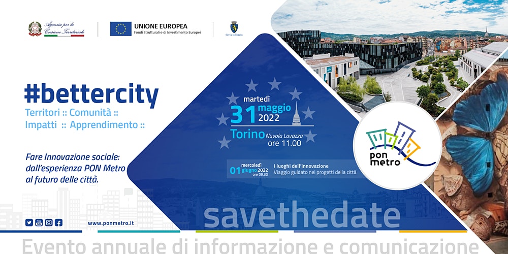 Oggi siamo a #torino per l'evento del #ponmetro. Parleremo di #agenziasocialeperlacasa e di #processipartecipativi ➡️bit.ly/eventoponmetro