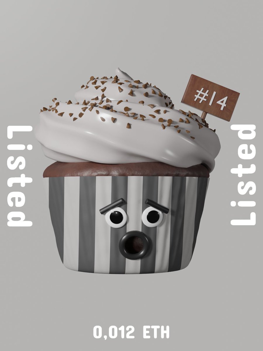 ThreeAngelsNft's tweet photo. We are starting to list ThreeCupCakes get one CupCake and Join Our ThreeAngelsNft group 🧁🧁

#nft #NFTs #NFTcollections #Polygon #PolygonNFT https://t.co/6WOEfZtsWq