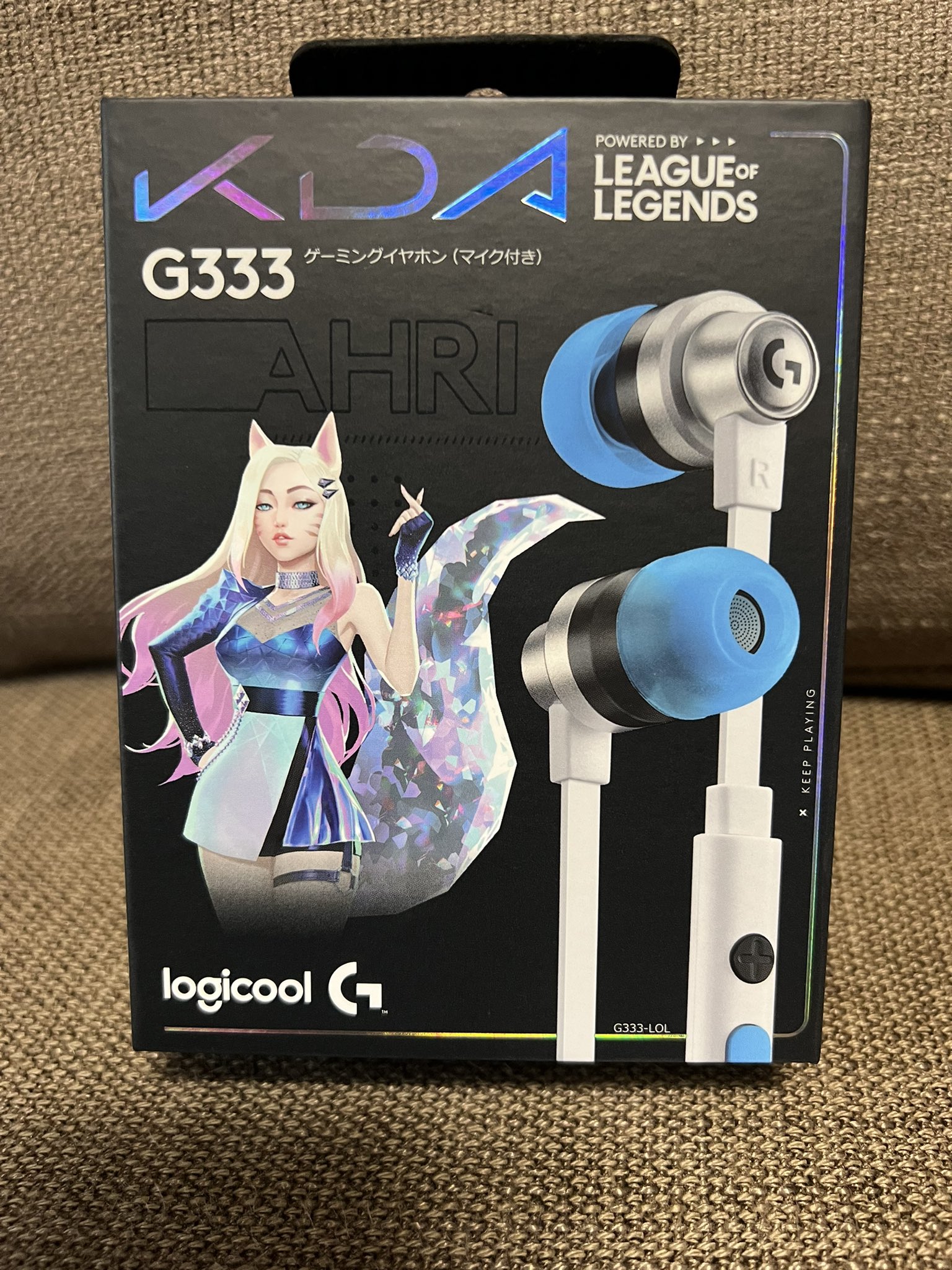 Logitech G333 K/DA コラボ イヤホン Amazon.co.jp: Logicool G ロジクール G G333 LoL K/DA ゲーミング