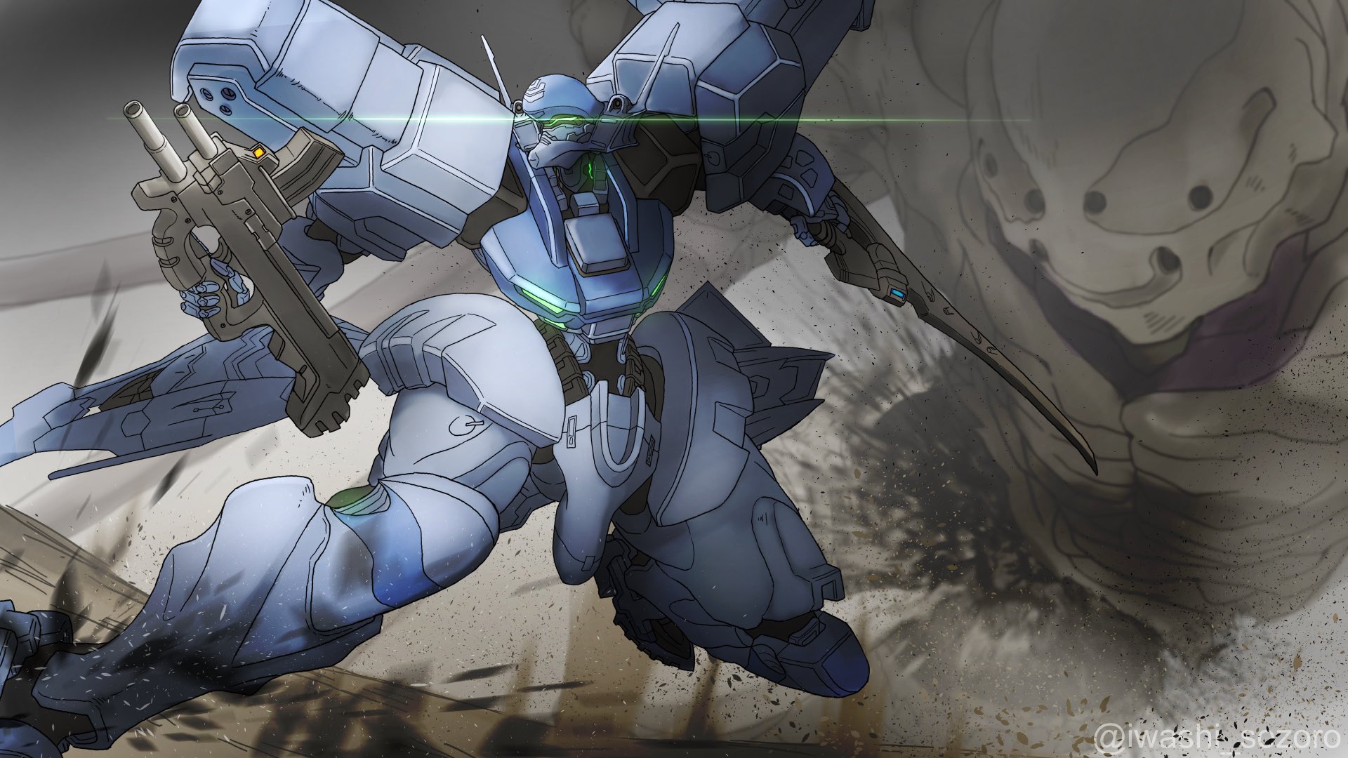 鰯粉そぞろ マブラヴオルタネイティヴ Muvluv アニメ二期支援 不知火をかきました 19 1080 フルhd で製作しました Pcやスマホの壁紙としてどうぞ T Co O5gjm1ttjk Twitter